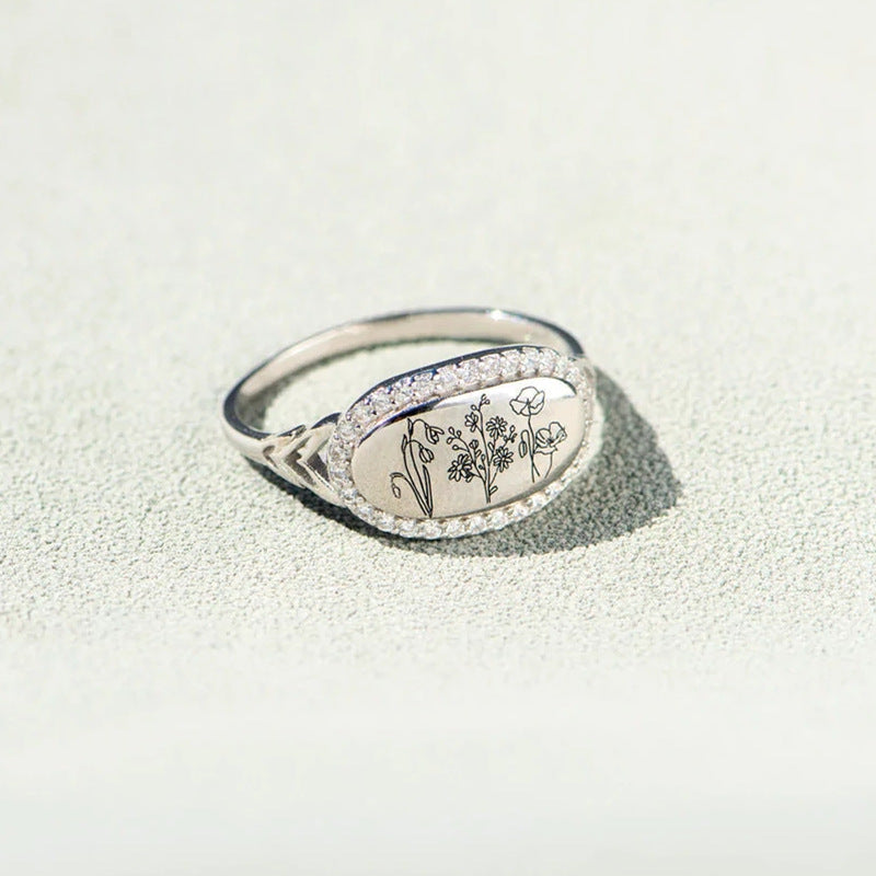 Bloom Silver Ring | Sterling Silver S925