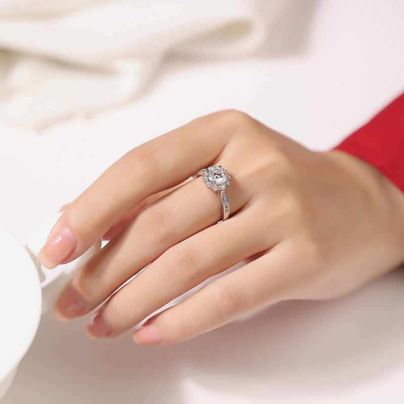 Glaciel Silver Ring | S925 Silver