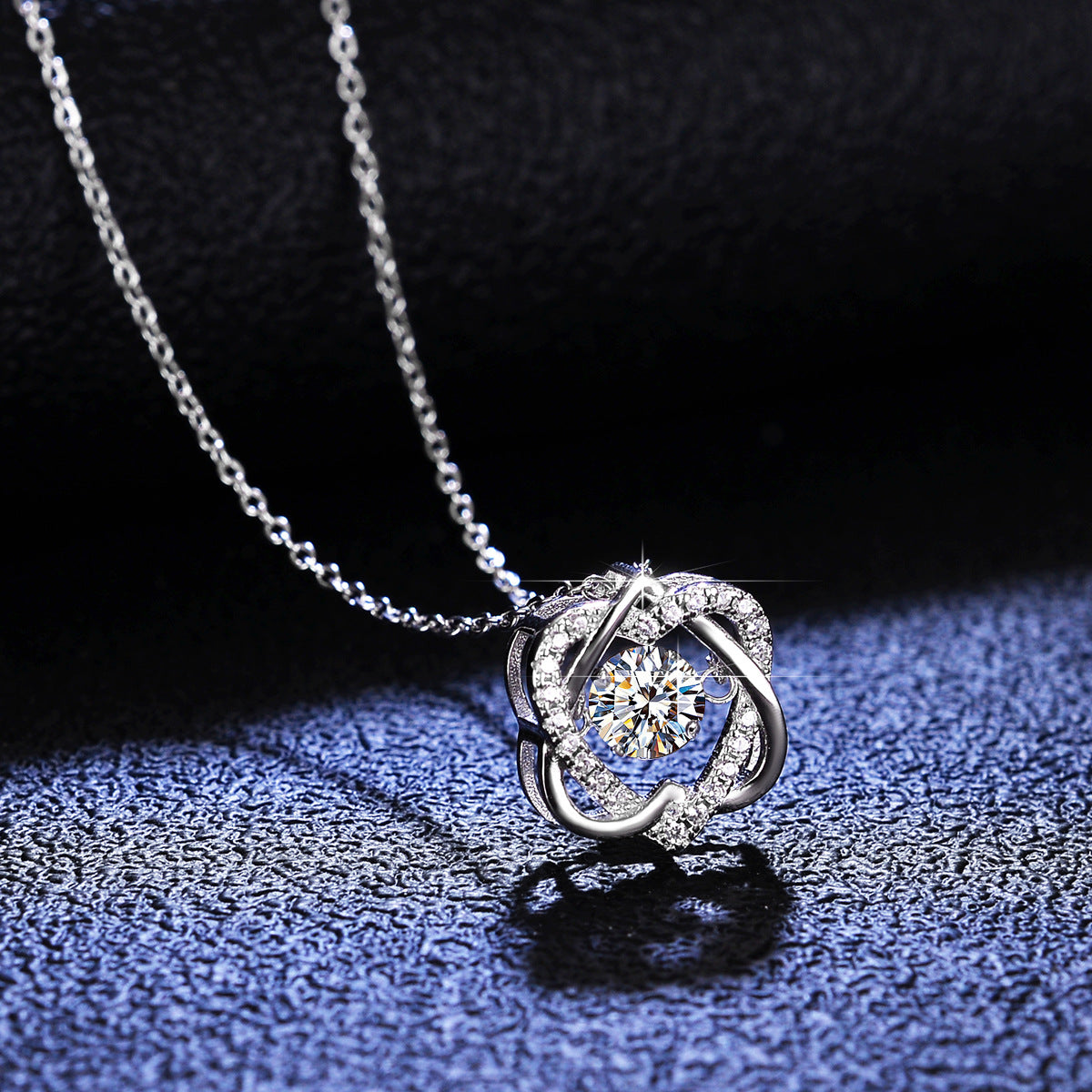 Moonlight Drop Necklace | S925 Silver