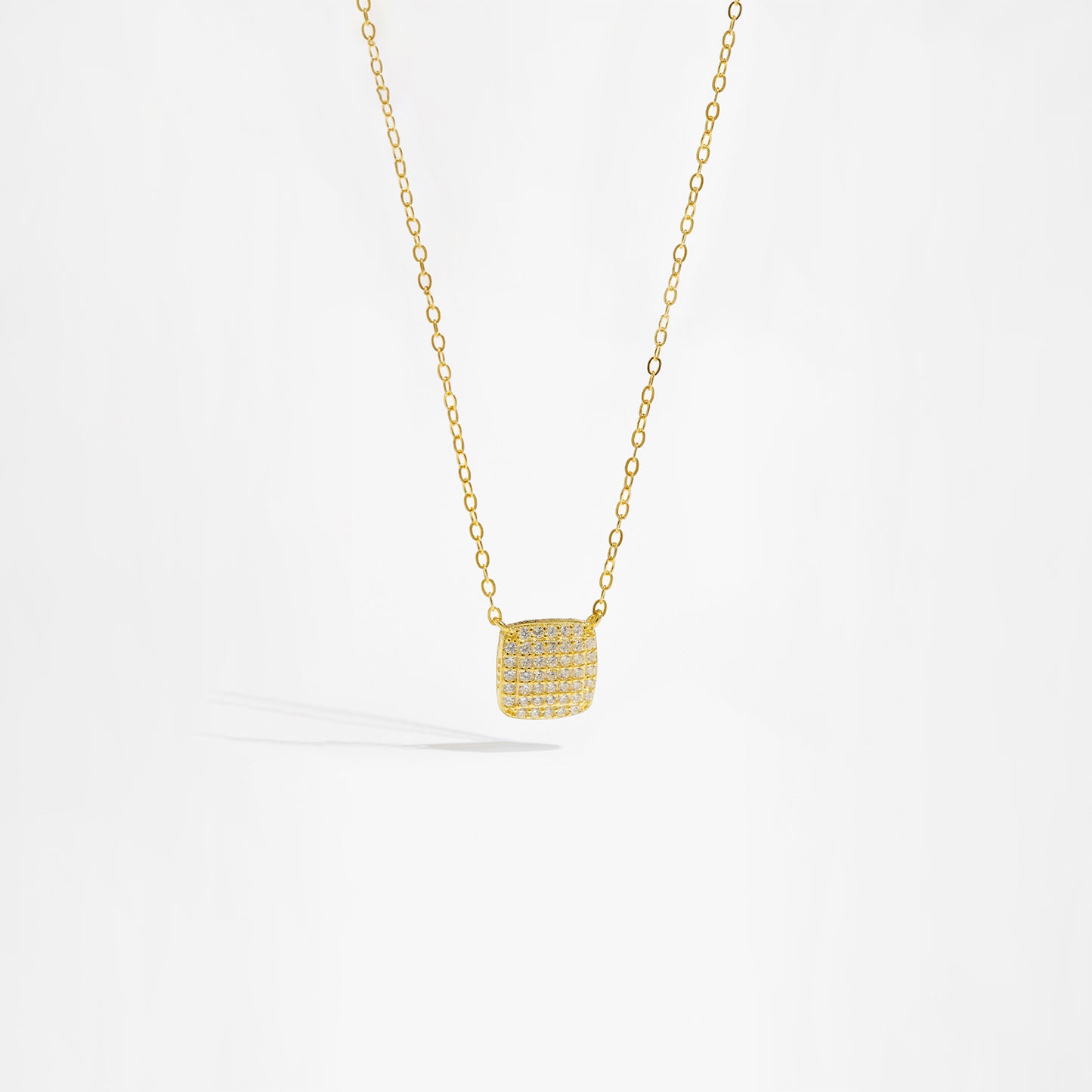 Serin Pave Necklace | S925 Silver