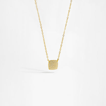 Serin Pave Necklace | S925 Silver