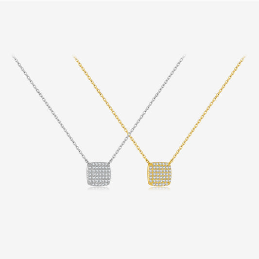 Serin Pave Necklace | S925 Silver