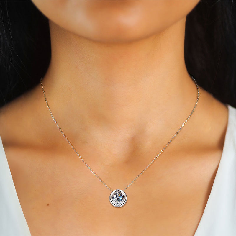 Pure Luna Necklace | S925 Silver