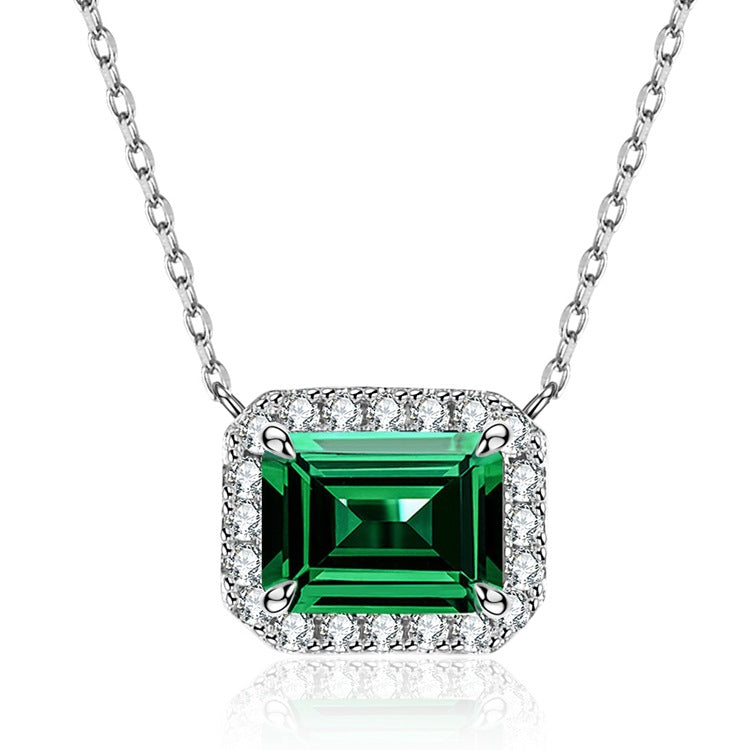 Lumière Emerald Studs | S925 Silver