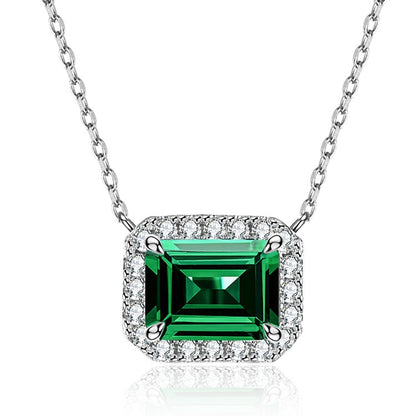Lumière Emerald Studs | S925 Silver