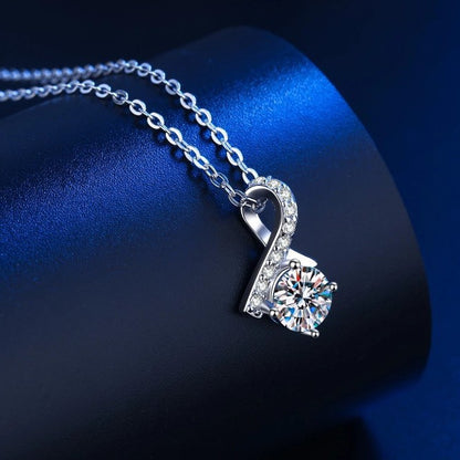 Aurelia Moissanite Pendant | S925 Silver