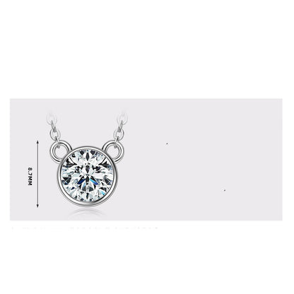 Celeste Moissanite Pendant | S925 Silver