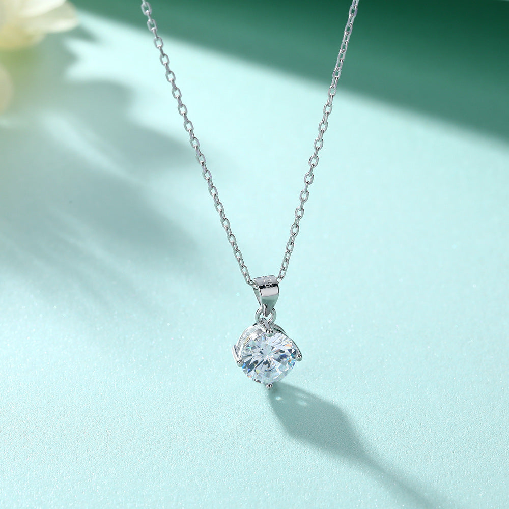Crystal Whisper Necklace | S925 Silver