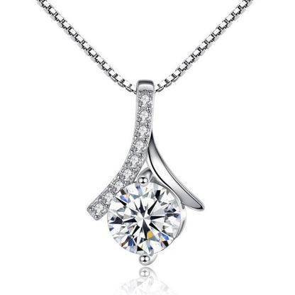 Aurelia Moissanite Pendant | S925 Silver