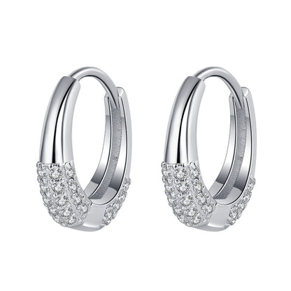 Noire Oval Spark | S925 Silver