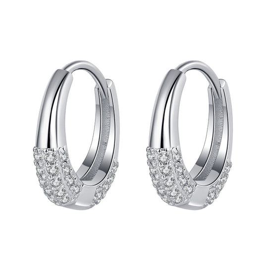 Noire Oval Spark | S925 Silver