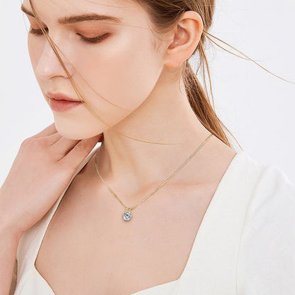 Celeste Moissanite Pendant | S925 Silver