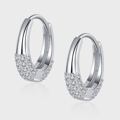 Noire Oval Spark | S925 Silver