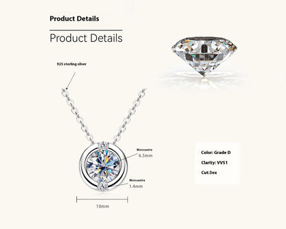 Pure Luna Necklace | S925 Silver