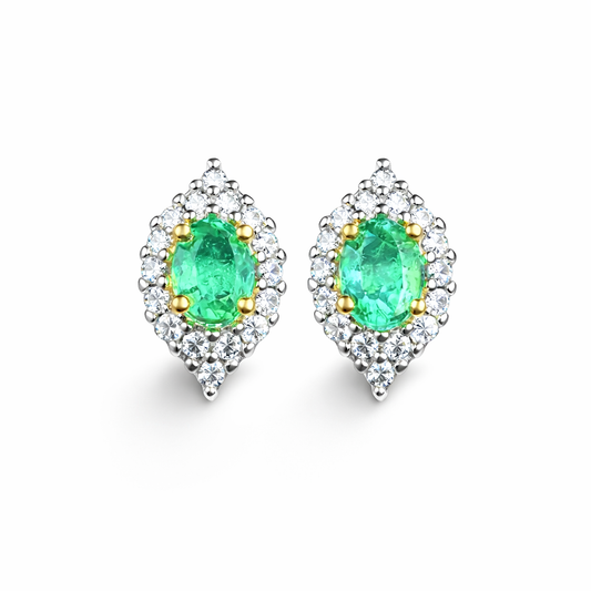 Ethereal Green Spark | S925 Silver