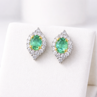 Ethereal Green Spark | S925 Silver