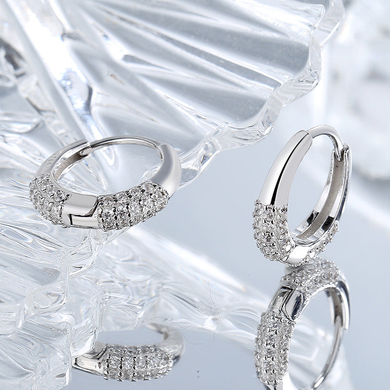 Noire Oval Spark | S925 Silver