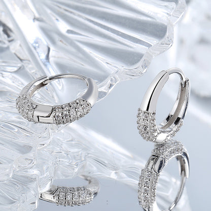 Noire Oval Spark | S925 Silver