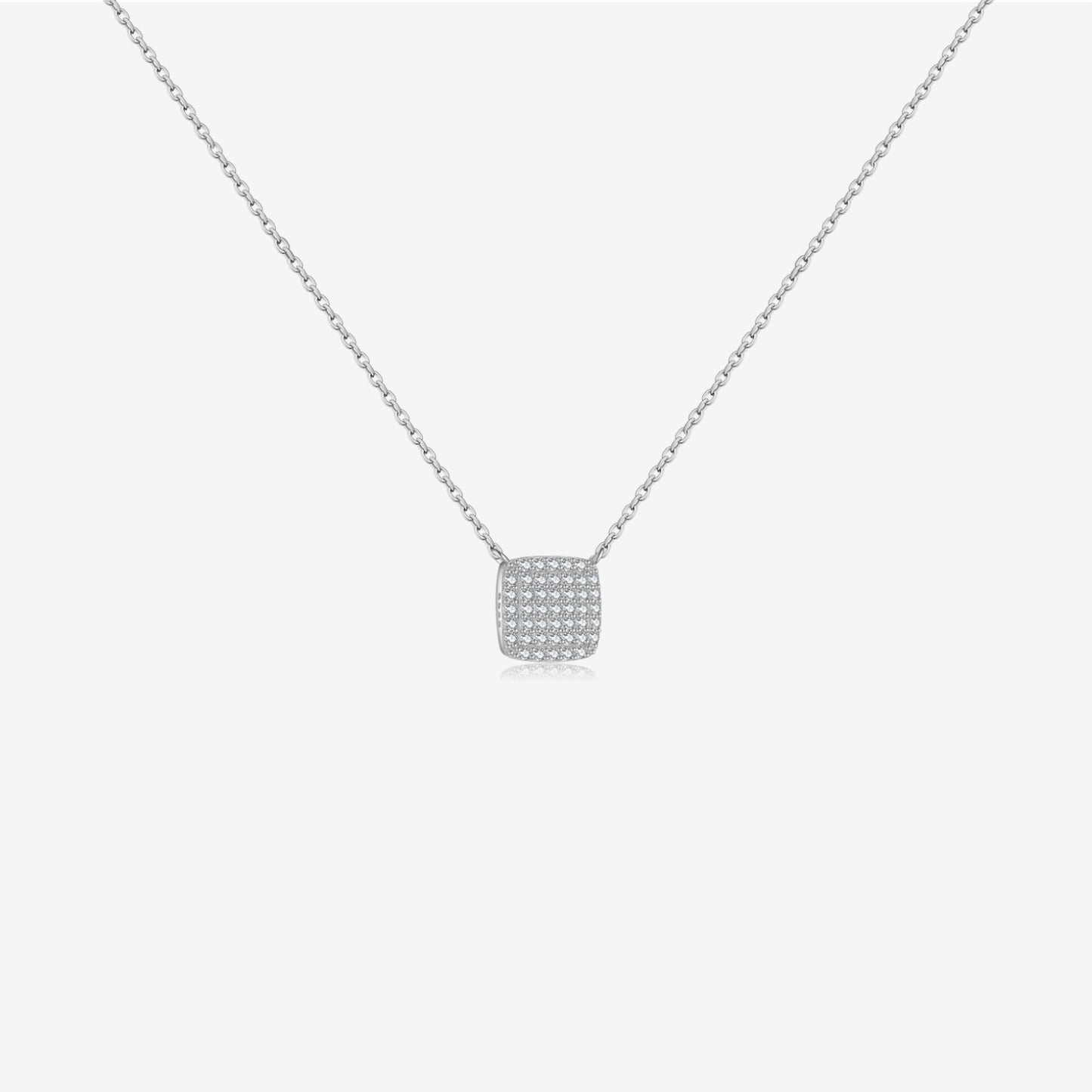 Serin Pave Necklace | S925 Silver