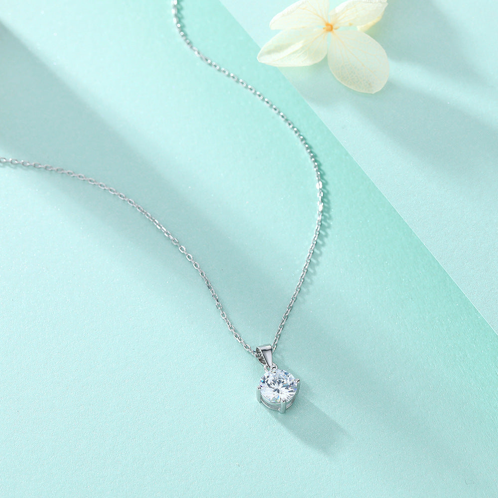 Crystal Whisper Necklace | S925 Silver