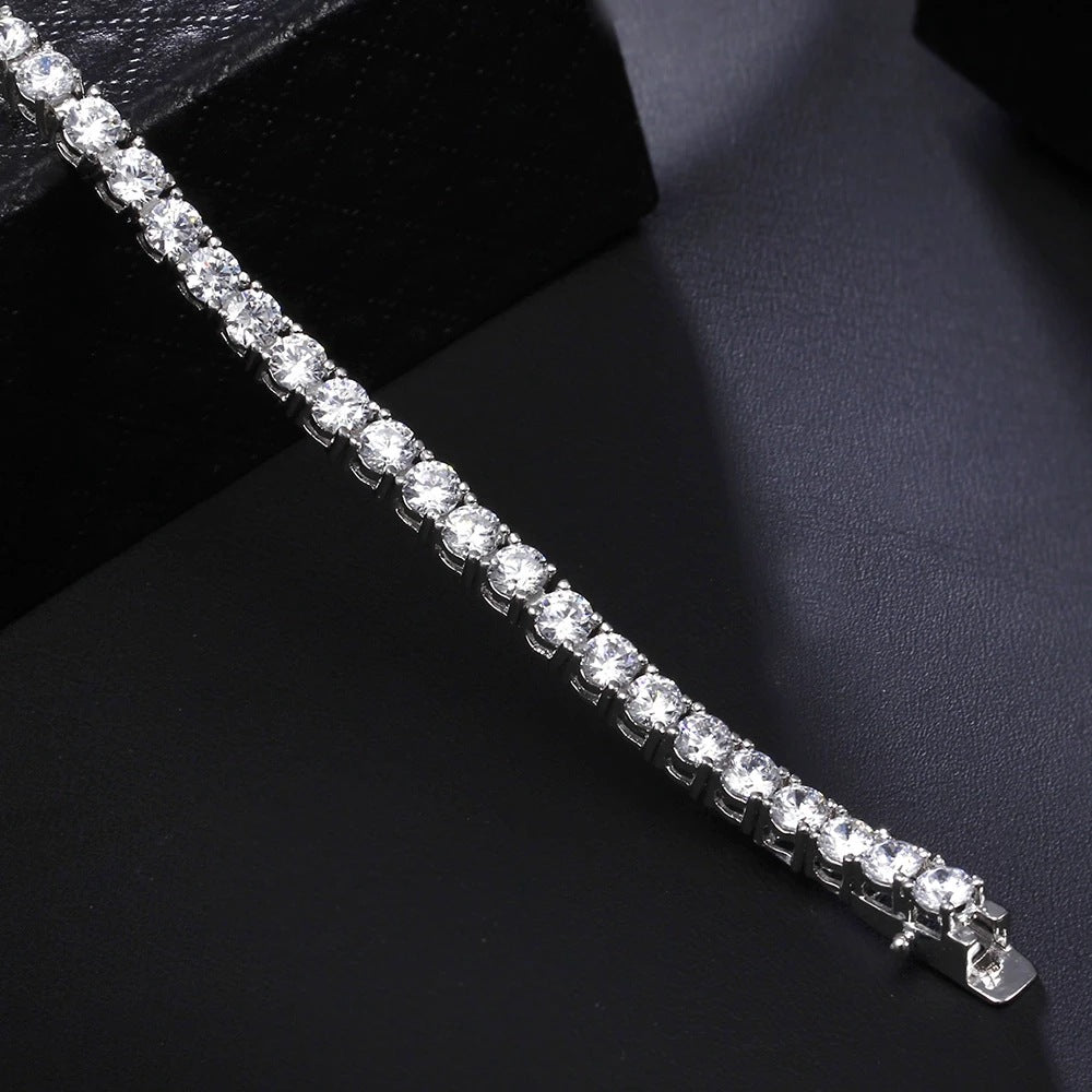 Seina Crystal Line | S925 Silver